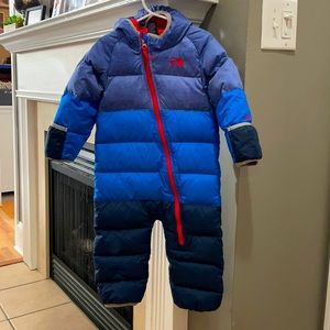 North Face 550 down Snowsuit